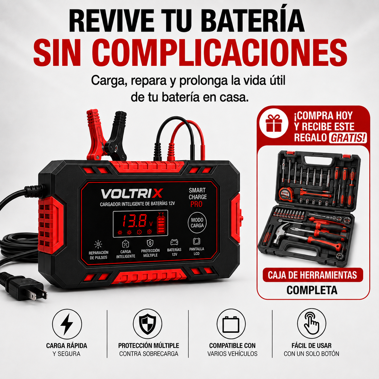 VOLTRIX™ SMARTCHARGE PRO 12V